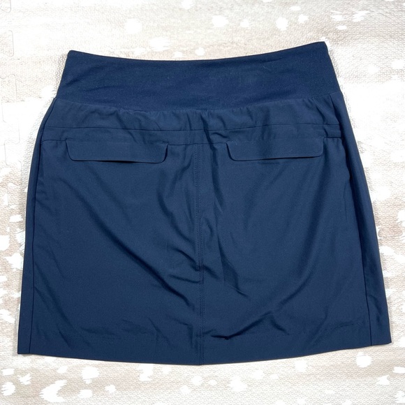Athleta Navy Blue Soho Skort Women Activewear Athletic Bottoms Size 4 - Picture 2 of 6
